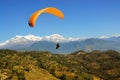 Paragliding Royalty Free Stock Photo