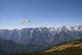 Paragliding in the Austrian Alps