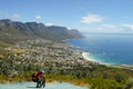 Paragliding - Cape Town - South Africa Royalty Free Stock Photo