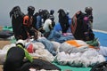 Paragliding competition in wonogiri, Indonesia