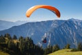 Paragliding Royalty Free Stock Photo