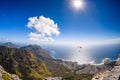 Paragliding over table mountain in capetown ,south africa-3