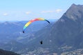 Paragliding in Samoens, French Alps