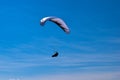 Paragliding sport with nice landscapes