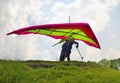 Paragliding sport in the sky