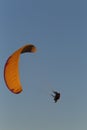 Paragliding takeoff maneuver