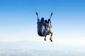 Paragliding - Tandem Royalty Free Stock Photo