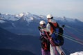 Paragliding in tandem