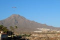 Paragliding in Tenerife, Canary Islands Royalty Free Stock Photo