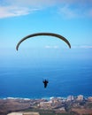 Paragliding Tenerife Royalty Free Stock Photo