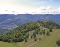 Paragliding at Treh Markstein in France