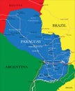 Paraguay map