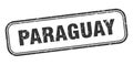 Paraguay stamp. Paraguay grunge isolated sign. Royalty Free Stock Photo