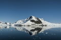 Paraiso Bay mountains landscape, Antartic