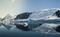 Paraiso Bay mountains landscape,