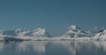 Paraiso Bay mountains landscape,