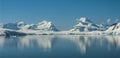 Paraiso Bay mountains landscape,