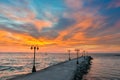 Paralia Katerini church in the main square Royalty Free Stock Photo