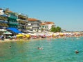 Paralia Katerinis beach, Greece. Royalty Free Stock Photo