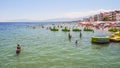 Paralia Katerinis beach, Greece. Royalty Free Stock Photo