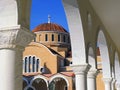 Paralimni church in Cyprus Royalty Free Stock Photo