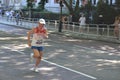 Paralimpic Athlet at the marathon