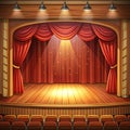 Parallax background for game Royalty Free Stock Photo