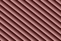 Parallel diagonal brown tone chocolate pudding ribbed endless base design