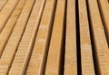 Parallel folded panel wooden board broad pattern base