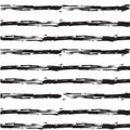 PARALLEL HORIZONTAL LINES. PAINTED BRUSH ART. SEAMLESS VECTOR PATTERN