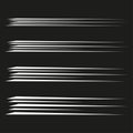 Parallel line stripes. Speed motion effect. Diagonal shadow Vector. Dark background texture. Royalty Free Stock Photo