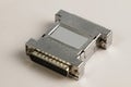Parallel port hardlock for software. Royalty Free Stock Photo