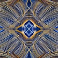 Parallel Universe: An image of a geometric pattern created with parallel lines, in an intricate and mesmerizing design2, Generat