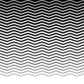 Parallel wavy-zigzag horizontal lines - Horizontally repeatable