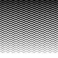 Parallel wavy-zigzag horizontal lines - Horizontally repeatable