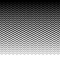Parallel wavy-zigzag horizontal lines - Horizontally repeatable