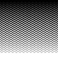 Parallel wavy-zigzag horizontal lines - Horizontally repeatable