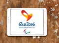 Paralympic Games rio 2016 logo Royalty Free Stock Photo