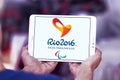 Paralympic Games rio 2016 logo Royalty Free Stock Photo