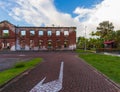 Paramaribo, Suriname - August 2019: Ruins From 1790 Near Fort Zeelandia. Royalty Free Stock Photo