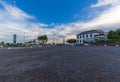 Paramaribo, Suriname - August 2019: Architecture And Monuments Along Independence Square.