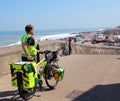 Emergency Paramedic ambulance on a Bicycle.