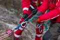 Paramedics mountain rescue service