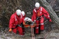 Paramedics mountain rescue service