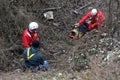 Paramedics mountain rescue service