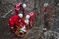 Paramedics mountain rescue service