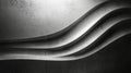 Parametric wall cladding creating a mesmerizing play of light and shadow across its undulating surface, adding depth and Royalty Free Stock Photo