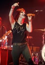 Paramore Performs in Concert Royalty Free Stock Photo