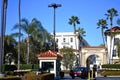 Paramount Pictures Production House Entrance Gate in Los Angeles Royalty Free Stock Photo