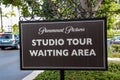 The Paramount Pictures Studios, Studio tours. Los Angeles, USA. Royalty Free Stock Photo